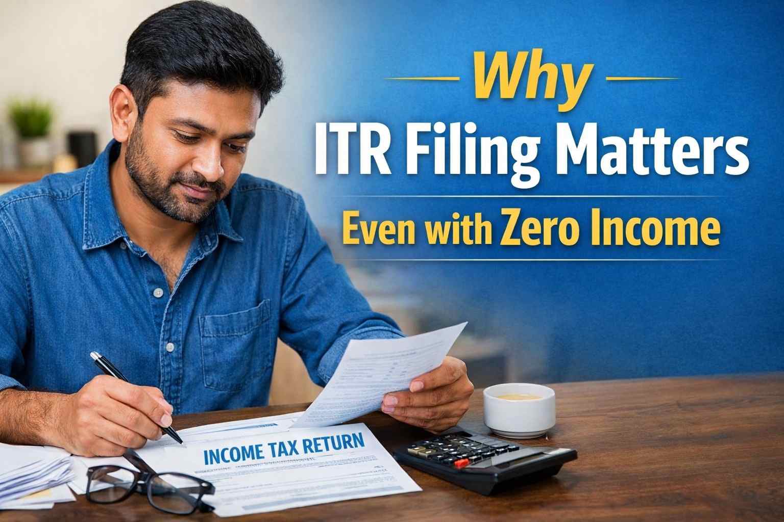 Why Filing ITR Is Important Even If You Have No Income - ToolNest Blog