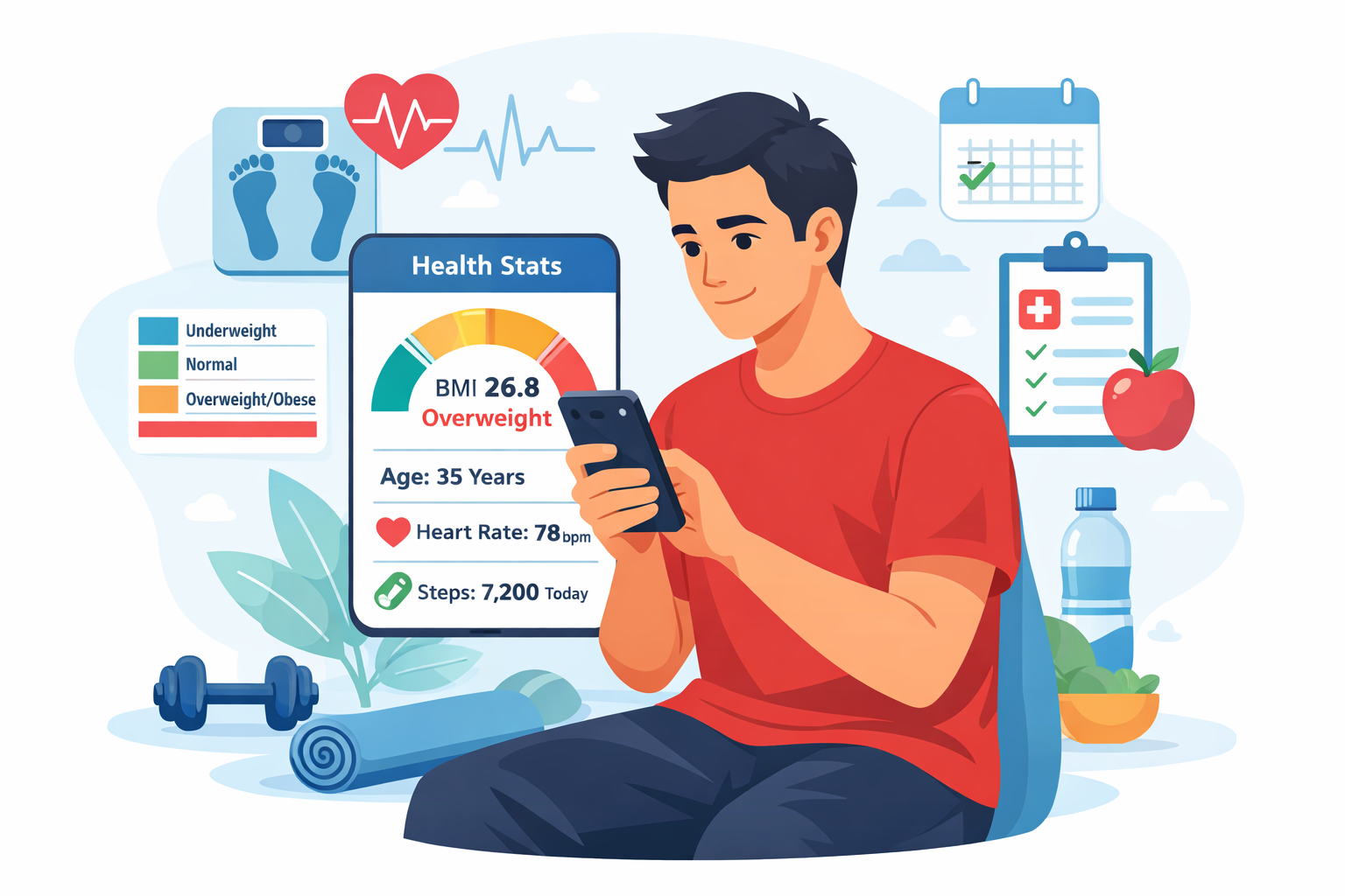 Your Health Is Your Real Wealth: Know Your BMI, Age Impact & Take Control Today - ToolNest Blog