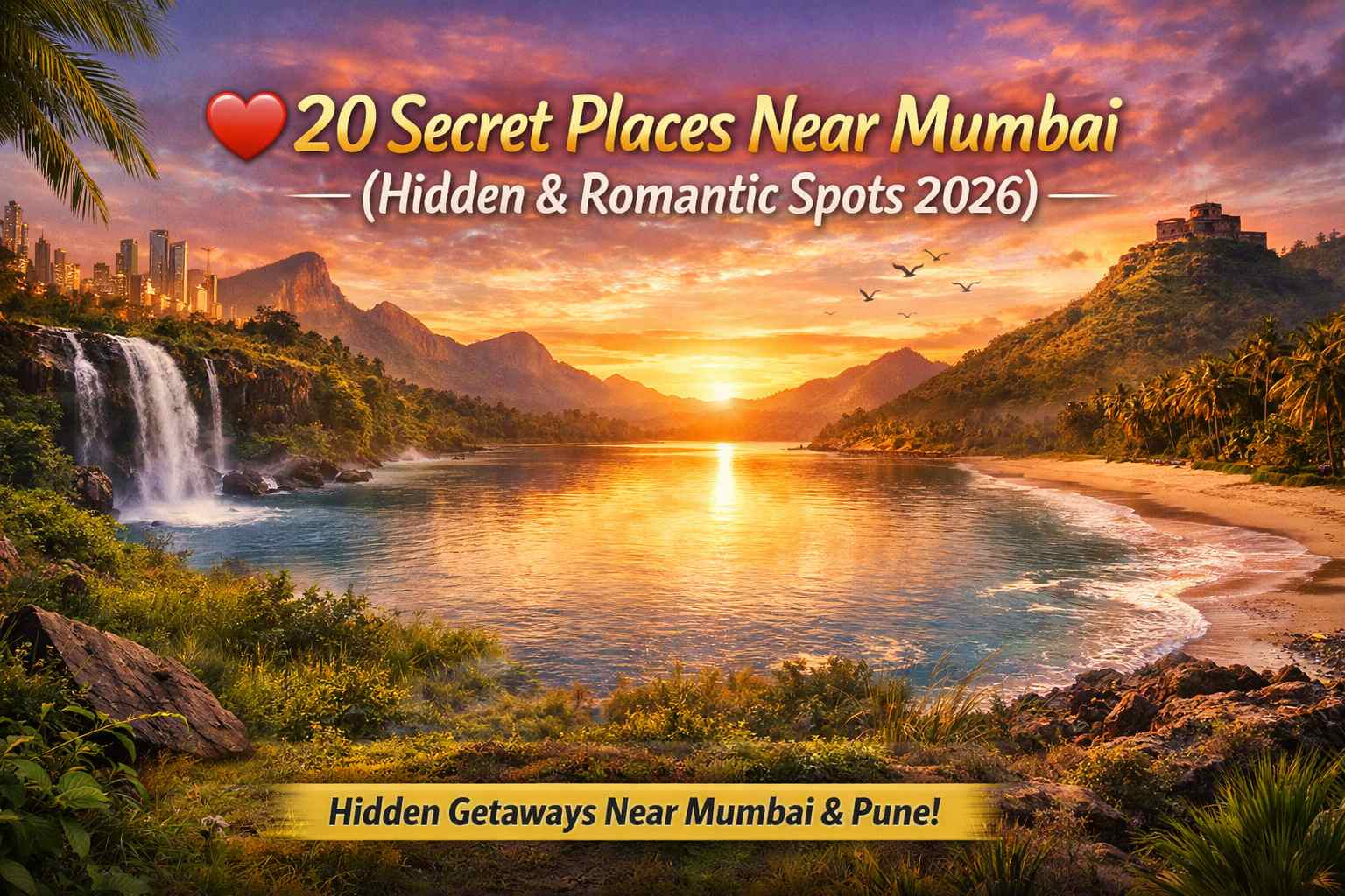 20 Secret Places Near Mumbai (Hidden & Romantic Spots 2026) - ToolNest Blog